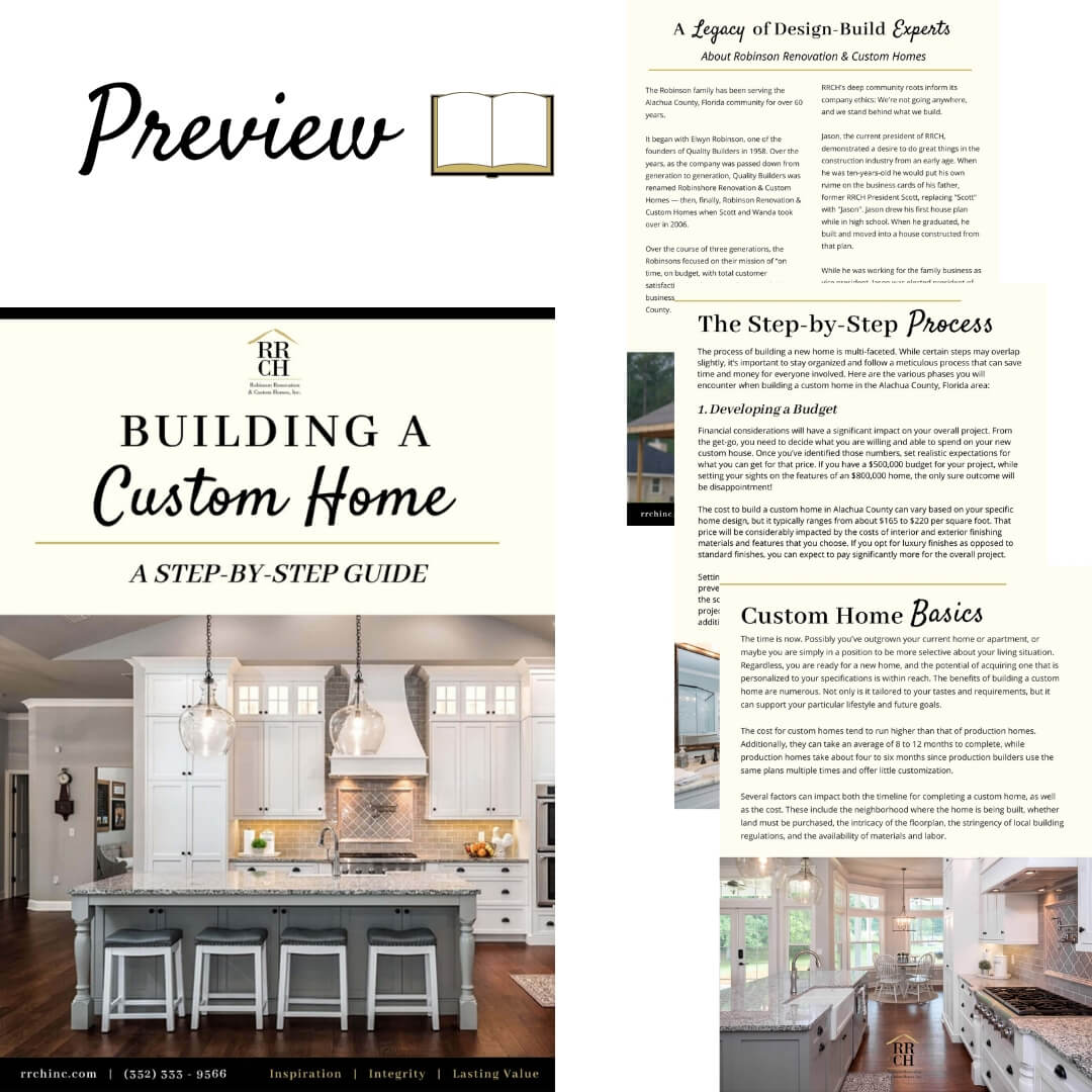 Building a Custom Home Guide [Preview]